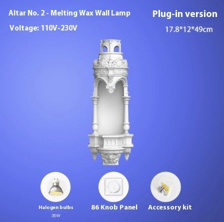 Aromatherapy Plaster Wall Lamp