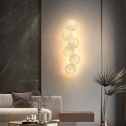 Chinese Lotus Leaf Wall Lamp