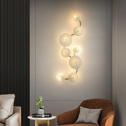 Chinese Lotus Leaf Wall Lamp