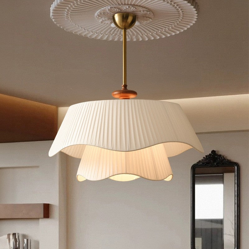 Cream Style Wooden Chandelier