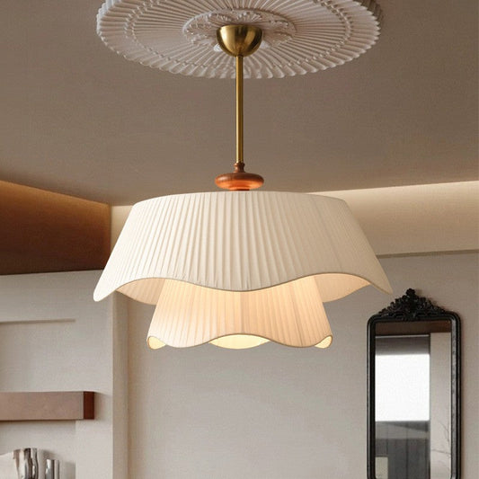 Cream Style Wooden Chandelier