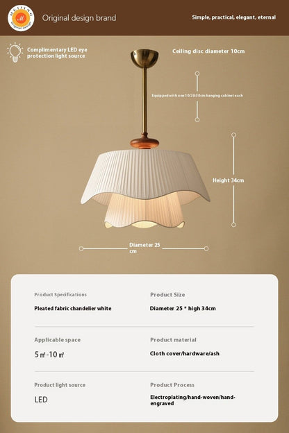 Cream Style Wooden Chandelier