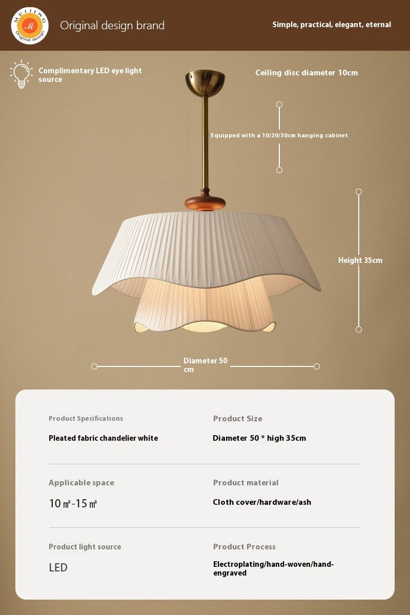 Cream Style Wooden Chandelier