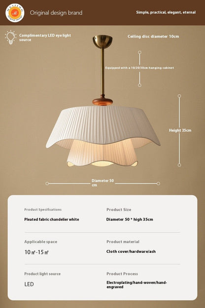 Cream Style Wooden Chandelier