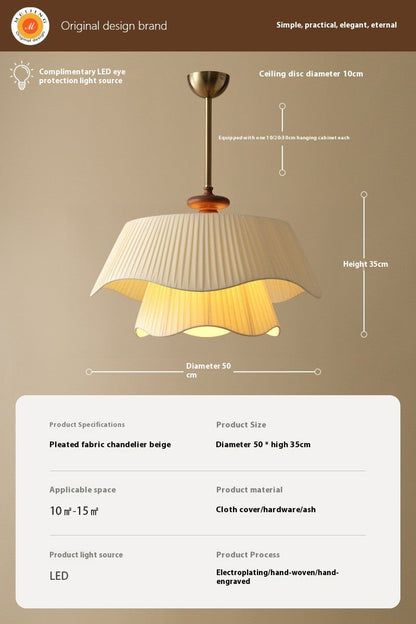 Cream Style Wooden Chandelier