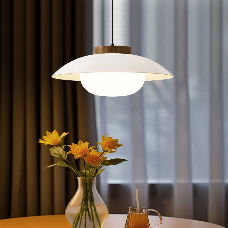 Cream UFO Chandelier