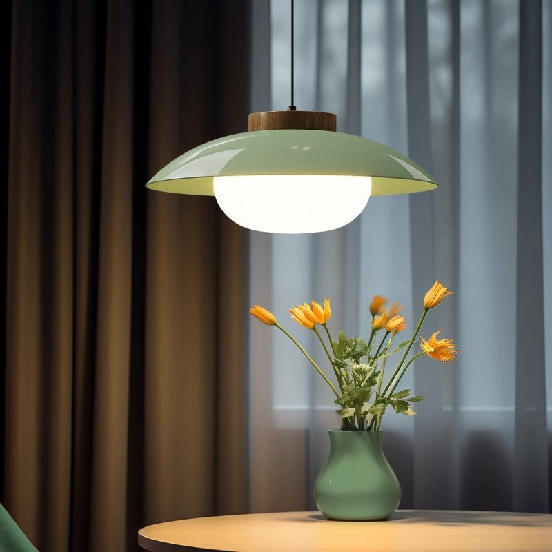 Cream UFO Chandelier