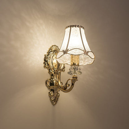 European Glass Wall Lamp