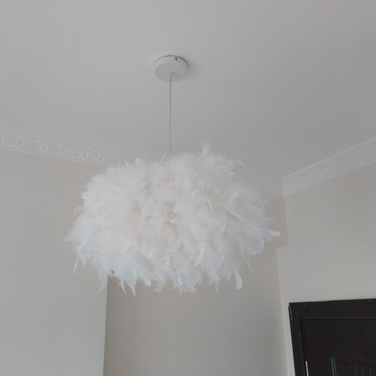 Feather Chandelier