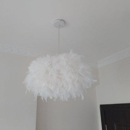 Feather Chandelier