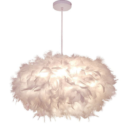 Feather Chandelier