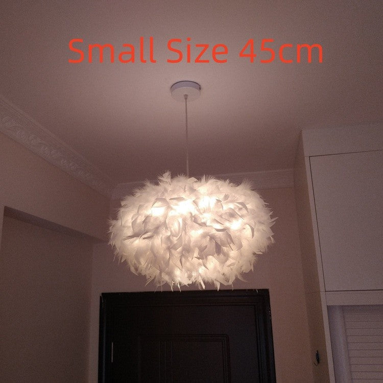 Feather Chandelier