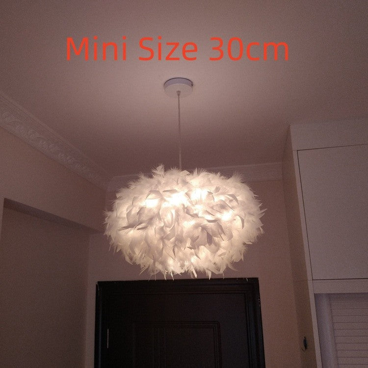 Feather Chandelier