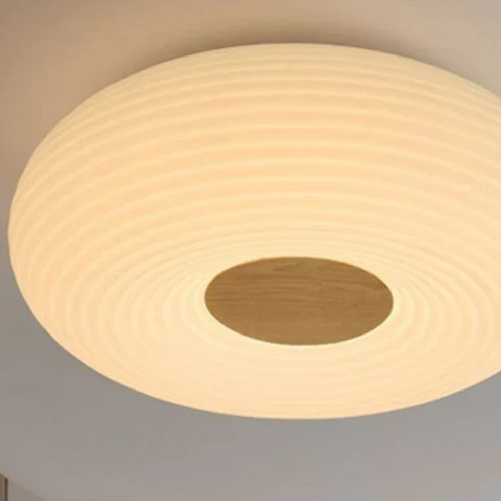 French Cream LED Ceiling Lamp