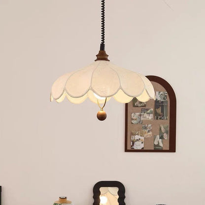 French Retro Cream Chandelier