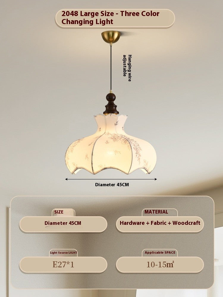 French Vintage Adjustable Chandelier