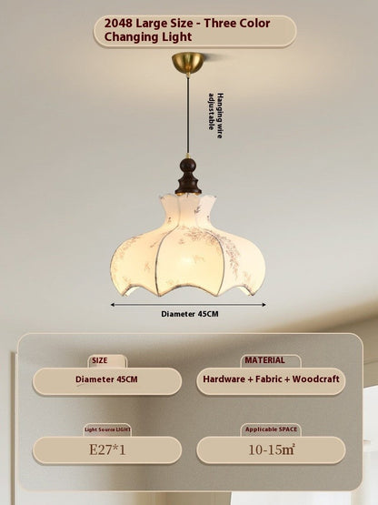 French Vintage Adjustable Chandelier