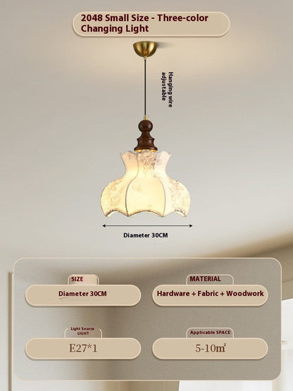 French Vintage Adjustable Chandelier