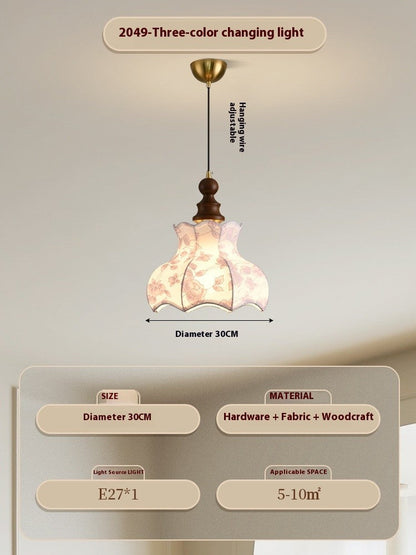 French Vintage Adjustable Chandelier