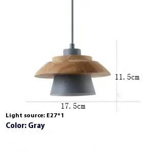 Japanese Wood Pendant Lamp