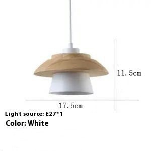 Japanese Wood Pendant Lamp
