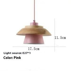 Japanese Wood Pendant Lamp