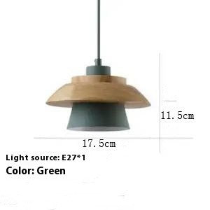 Japanese Wood Pendant Lamp