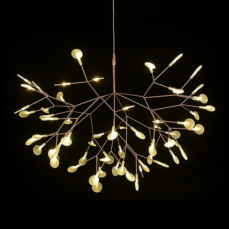 Nordic Leaf Branch Chandelier