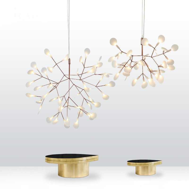 Nordic Leaf Branch Chandelier