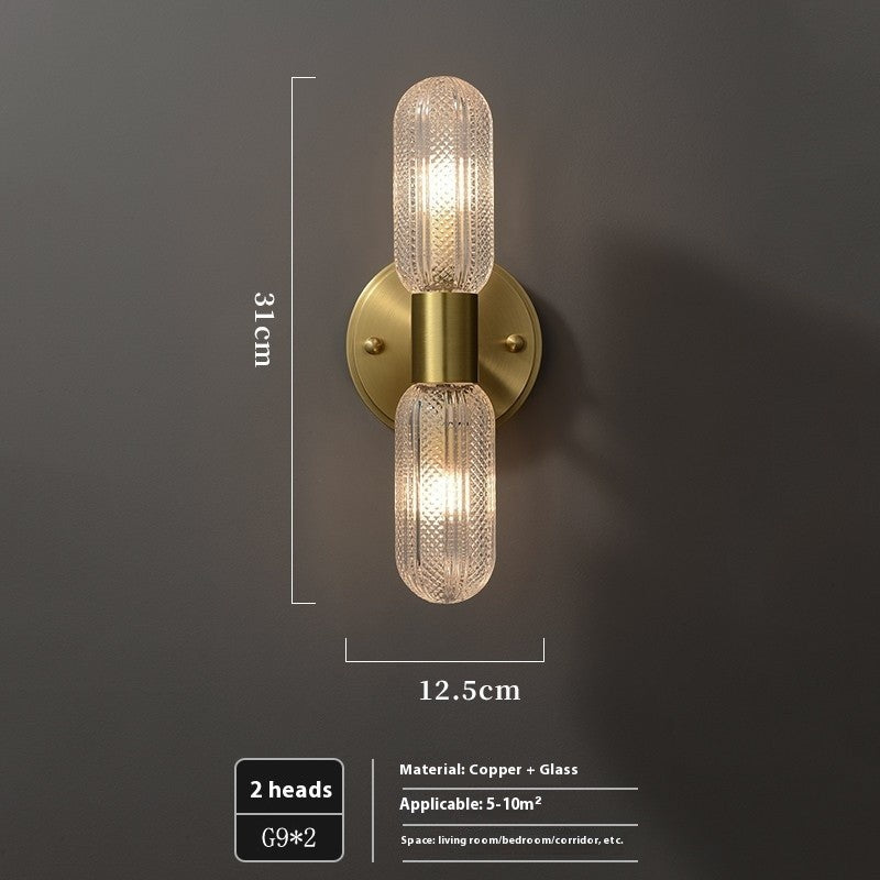 Postmodern Copper Wall Lamp