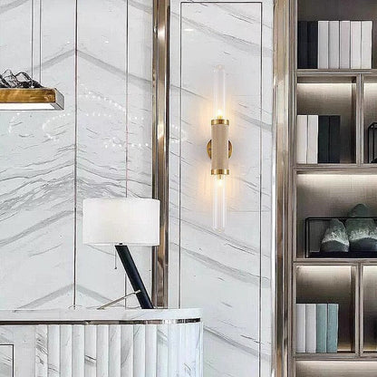 Retro Glass Strip Wall Lamp