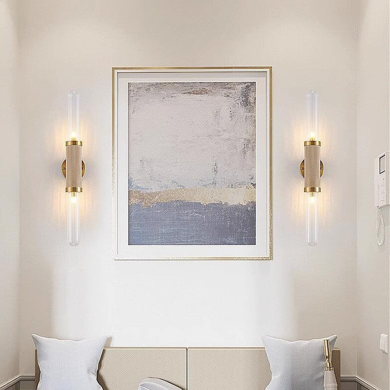 Retro Glass Strip Wall Lamp