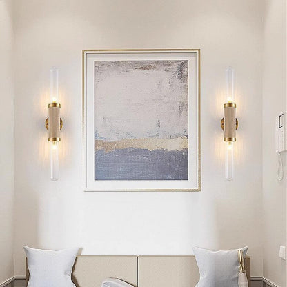 Retro Glass Strip Wall Lamp