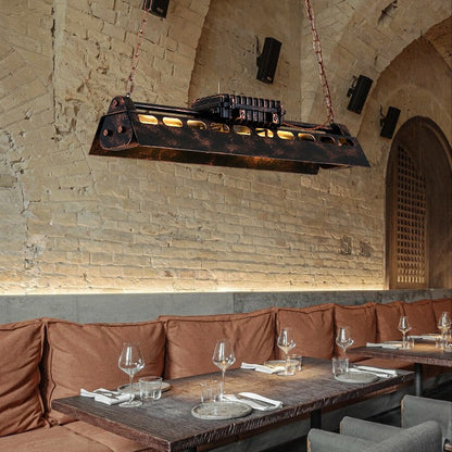 Retro Industrial Loft Chandelier