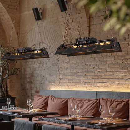 Retro Industrial Loft Chandelier