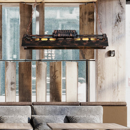 Retro Industrial Loft Chandelier