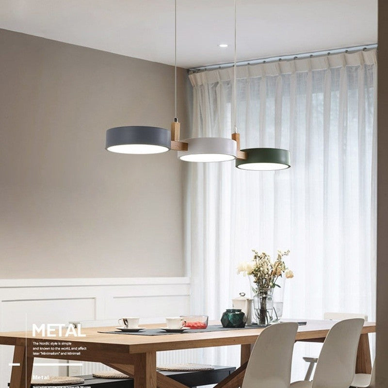 Three Head Modern Bar Chandelier