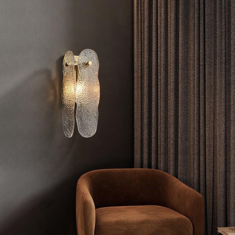 Water Wave Glass Wall Lamp