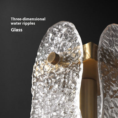 Water Wave Glass Wall Lamp