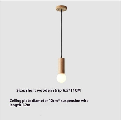 Wood Pendant Chandelier