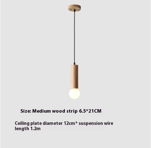 Wood Pendant Chandelier