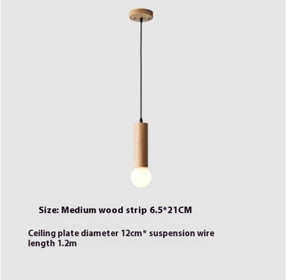 Wood Pendant Chandelier