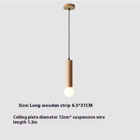 Wood Pendant Chandelier